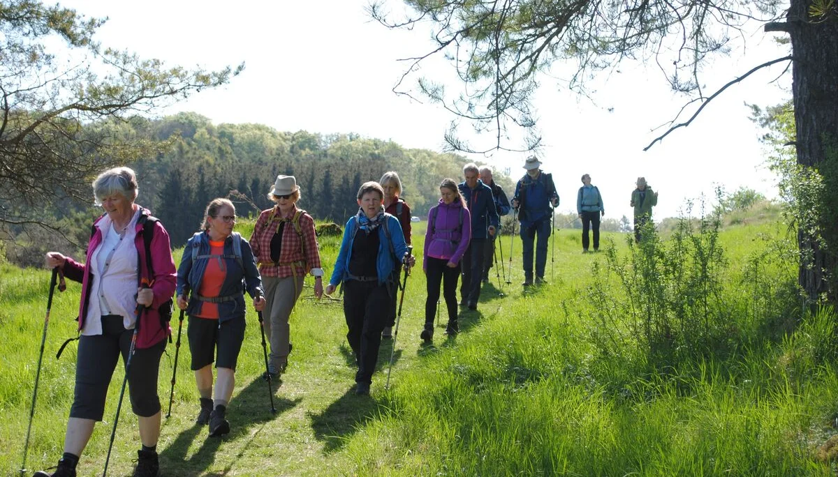 © (DAV Gangkofen) Unterwegs südlich von Altmannstein