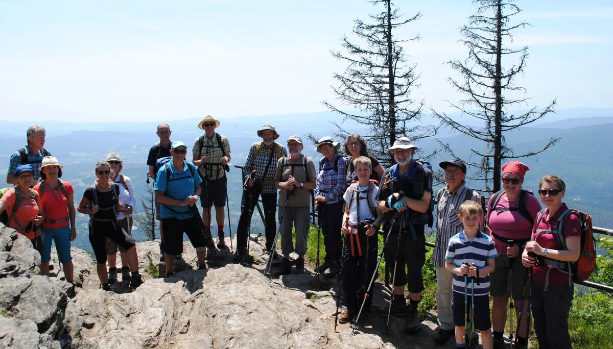 © (DAV Gangkofen) Auf dem Falkenstein