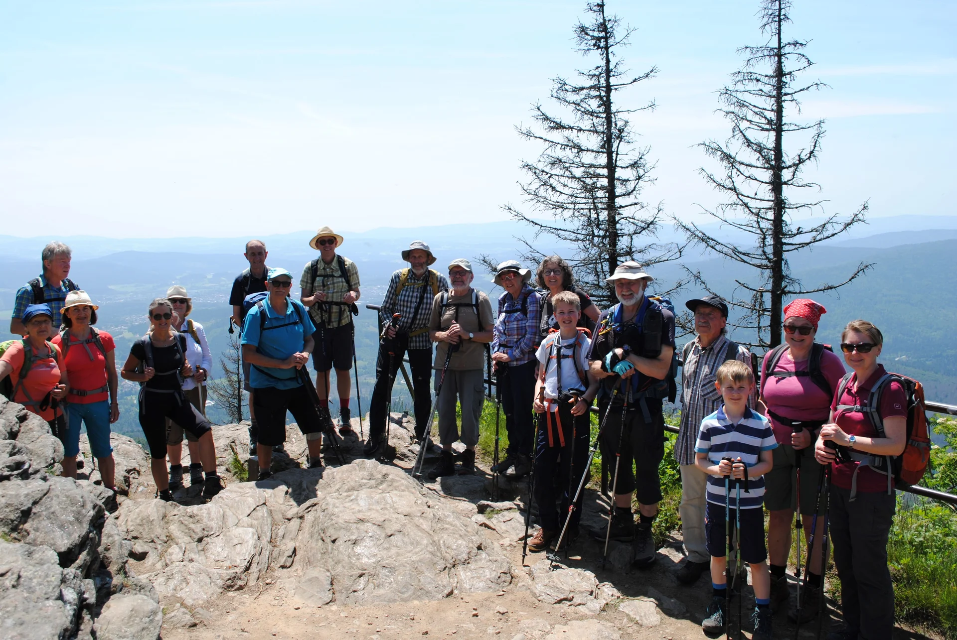 © (DAV Gangkofen) Auf dem Falkenstein
