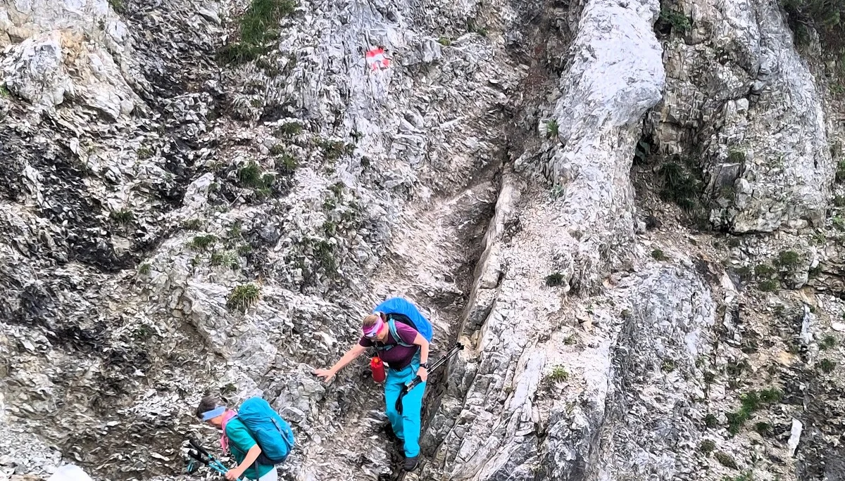 © (DAV-Gangkofen) - anspruchsvoller Abstieg