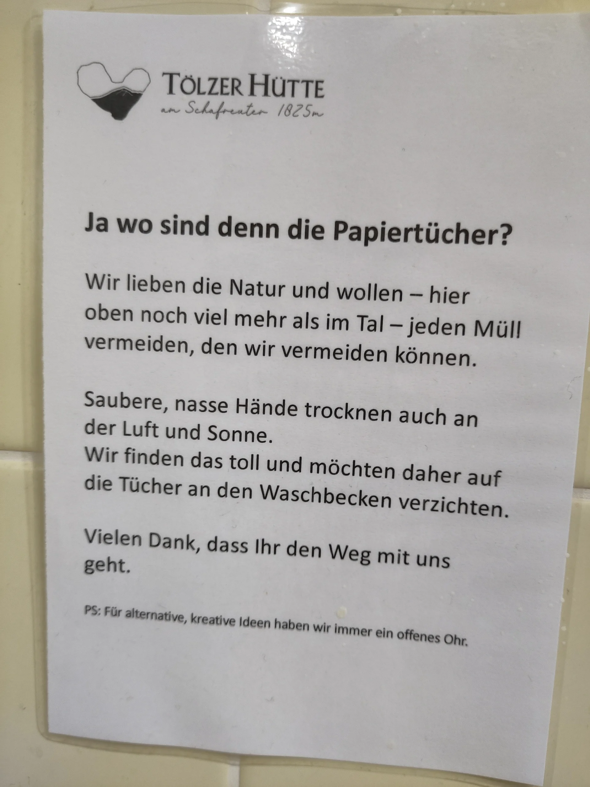 © (DAV-Gangkofen) - Tag 3.19-praktizierter Umweltschutz