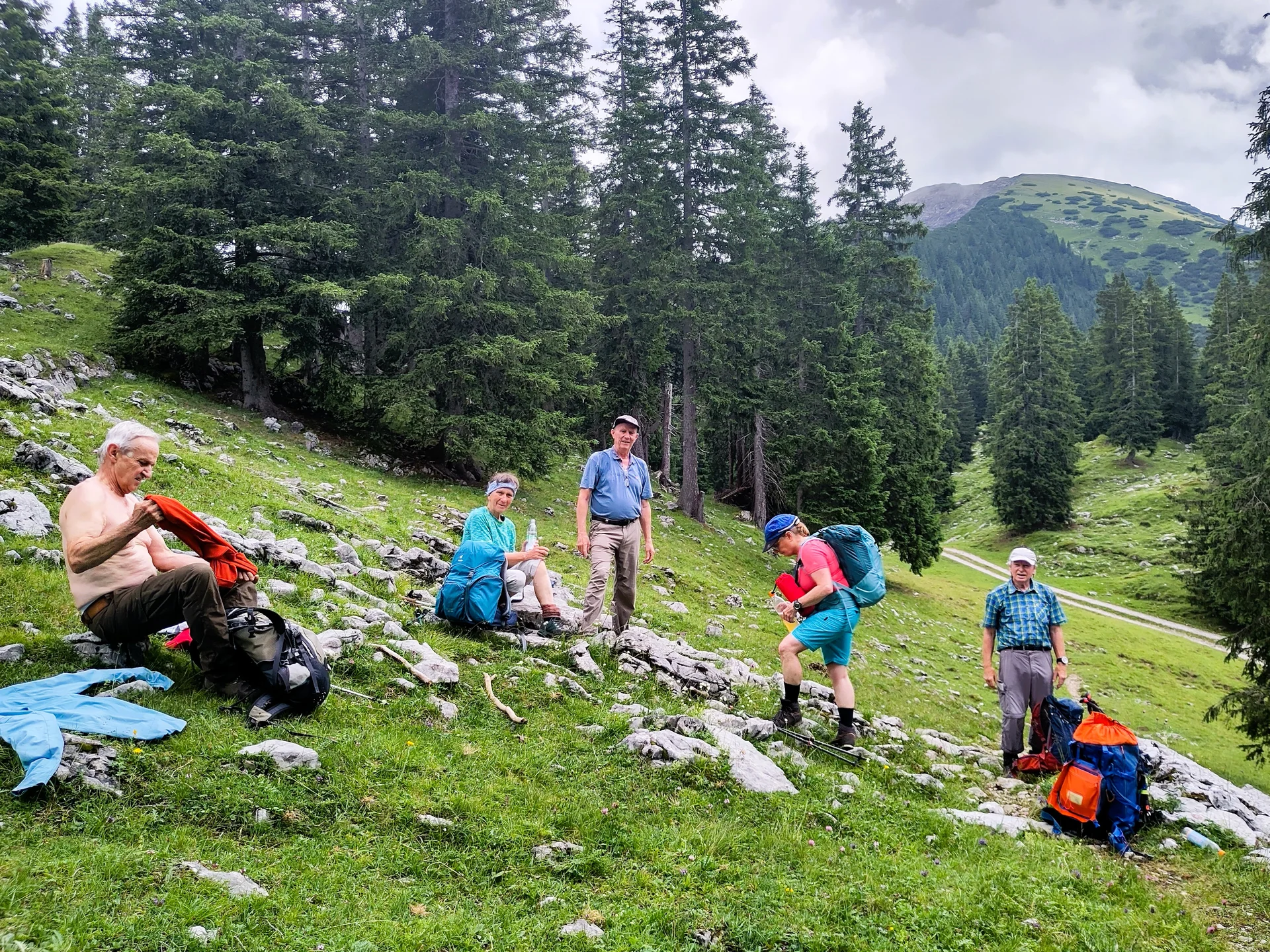 © (DAV-Gangkofen) - Tag 1.4-Pause