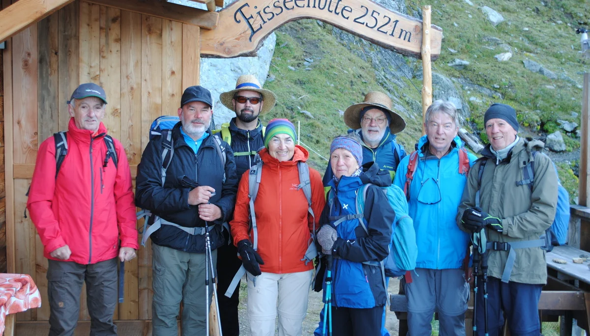 © (DAV Gangkofen) Vor der Eisseehütte