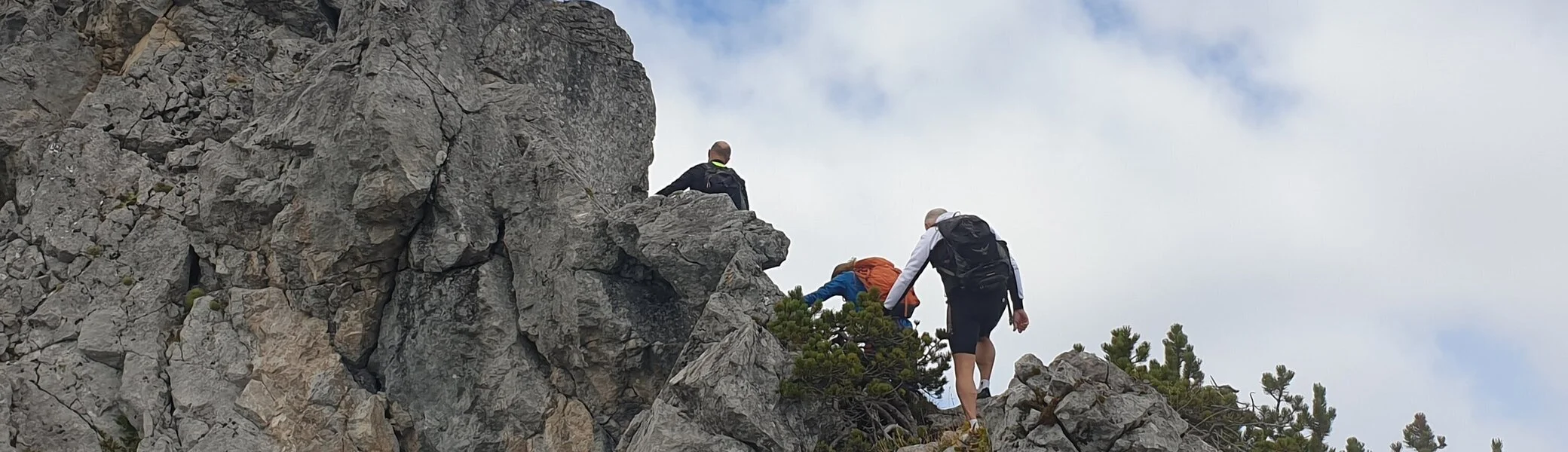 © (DAV Gangkofen) 3. Tag Hochkranz Ostgrat