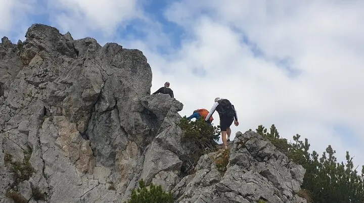 © (DAV Gangkofen) 3. Tag Hochkranz Ostgrat