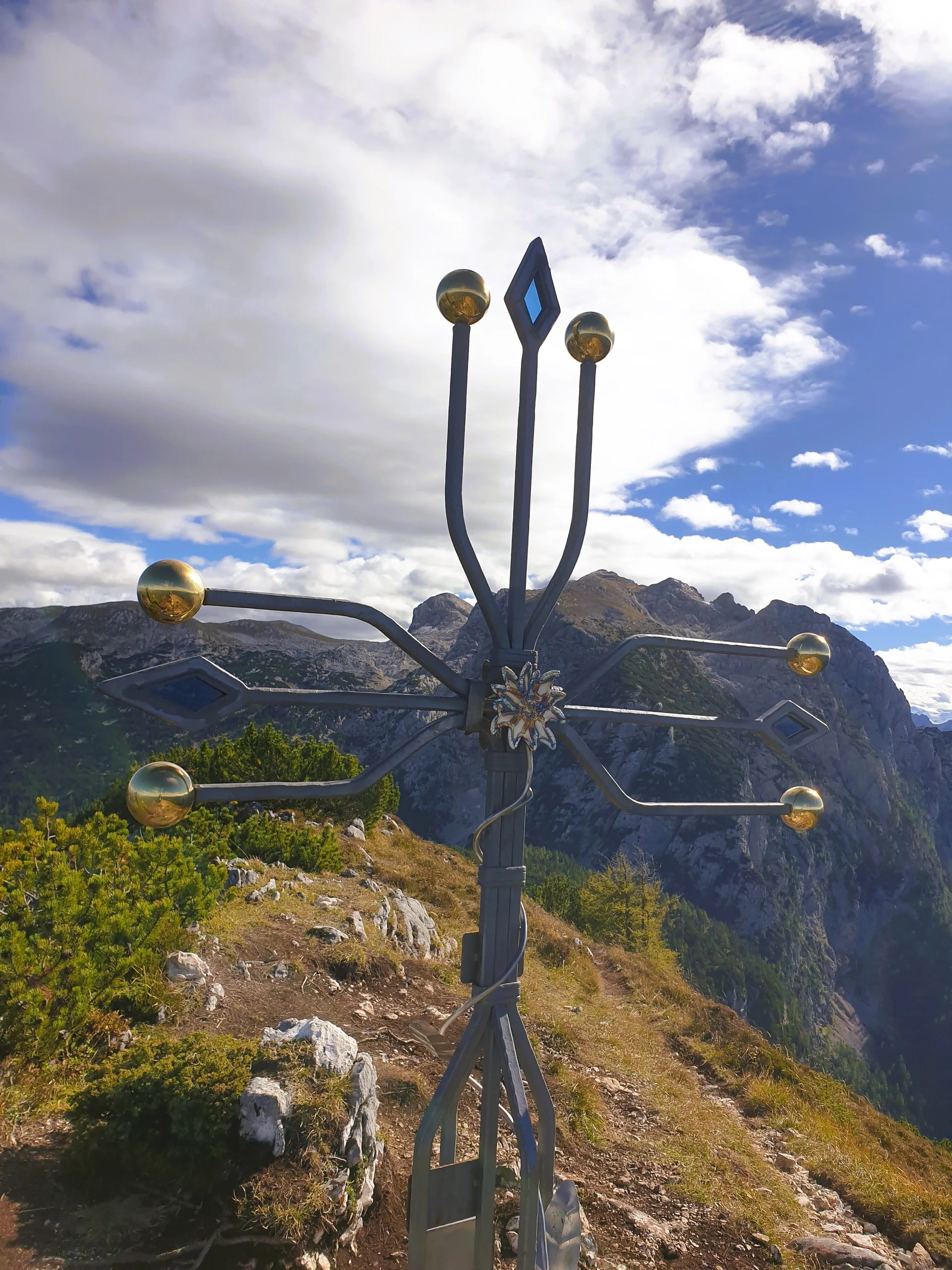 © (DAV Gangkofen) Auf dem Großen Bruder, Blick Richtung Häuslhorn und Stadlhorn