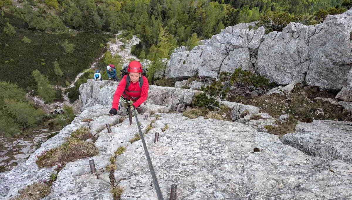 © “Stahlstifte erleichtern den Aufstieg“ – Martin Götz