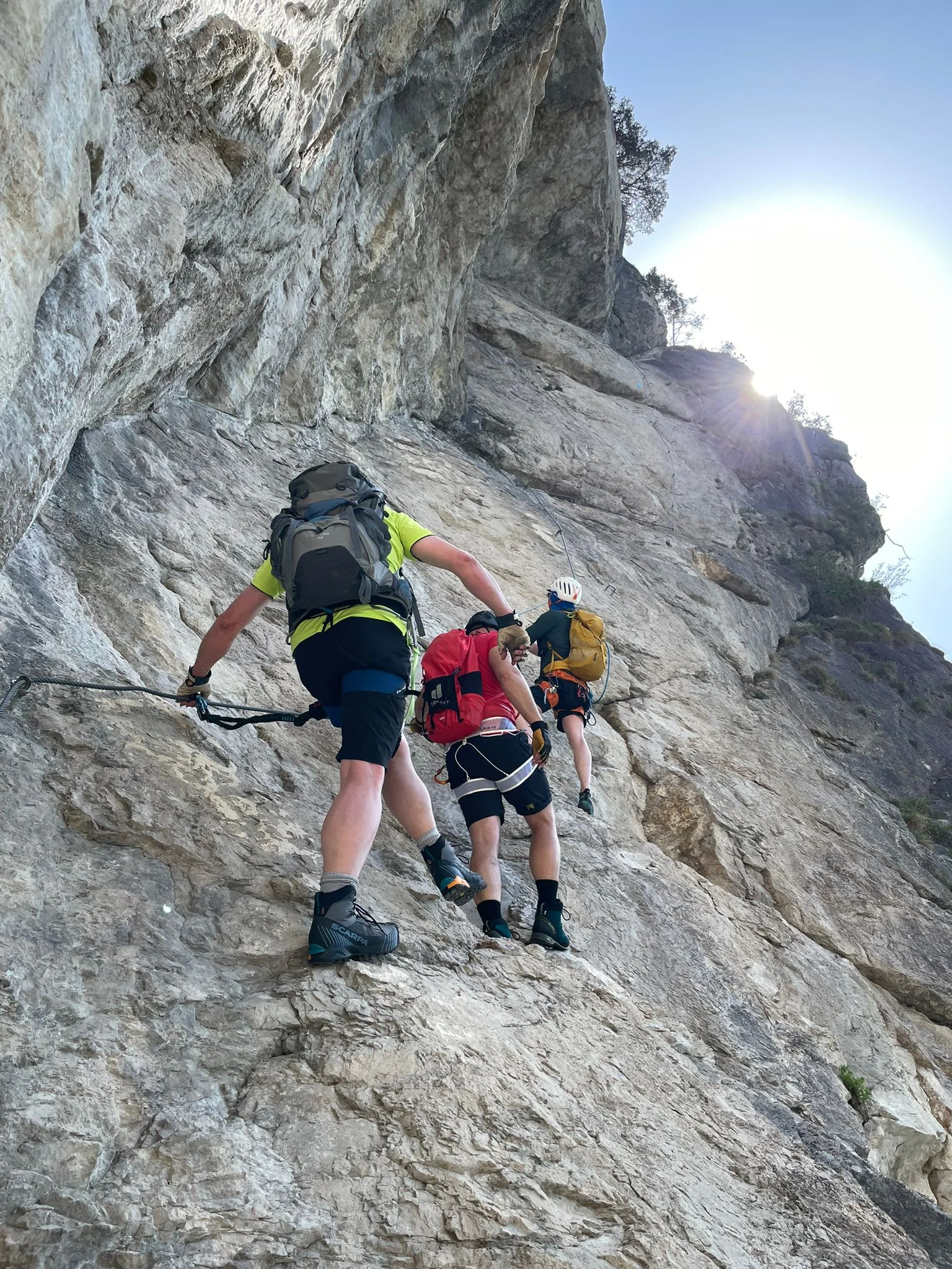 © “In der Steilpassage II“ – Melanie Loher