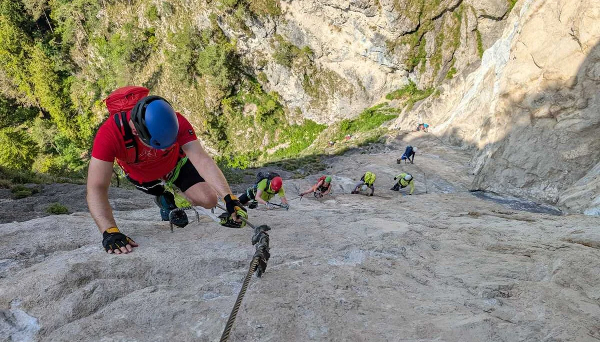 © “In der Steilpassage I“ – Martin Götz