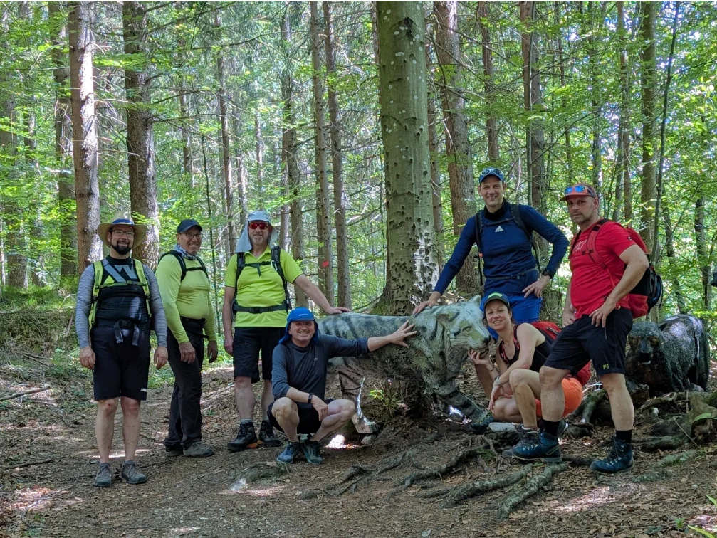 © “Tiger im Bogenschießparcour“ – Martin Götz