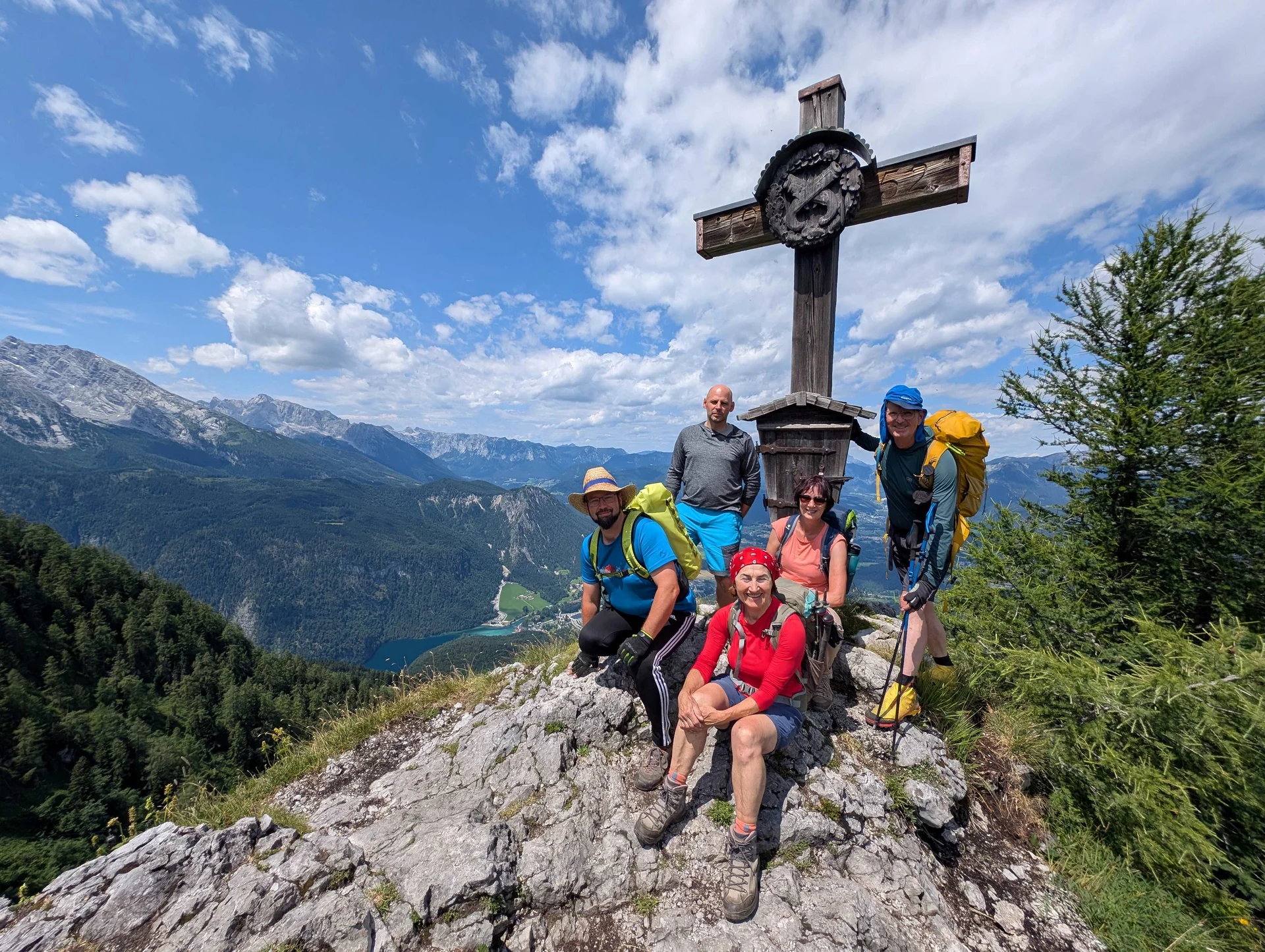 © „Am Gipfel des ‚Kleinen Jenners‘ (Vogelstein)“ – Martin Götz