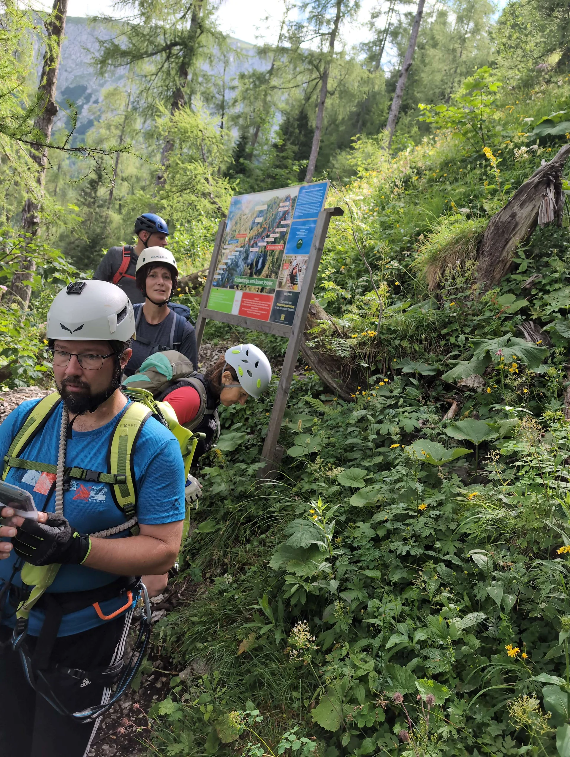 ©  „Am Einstieg des Laxersteigs“ – Martin Götz