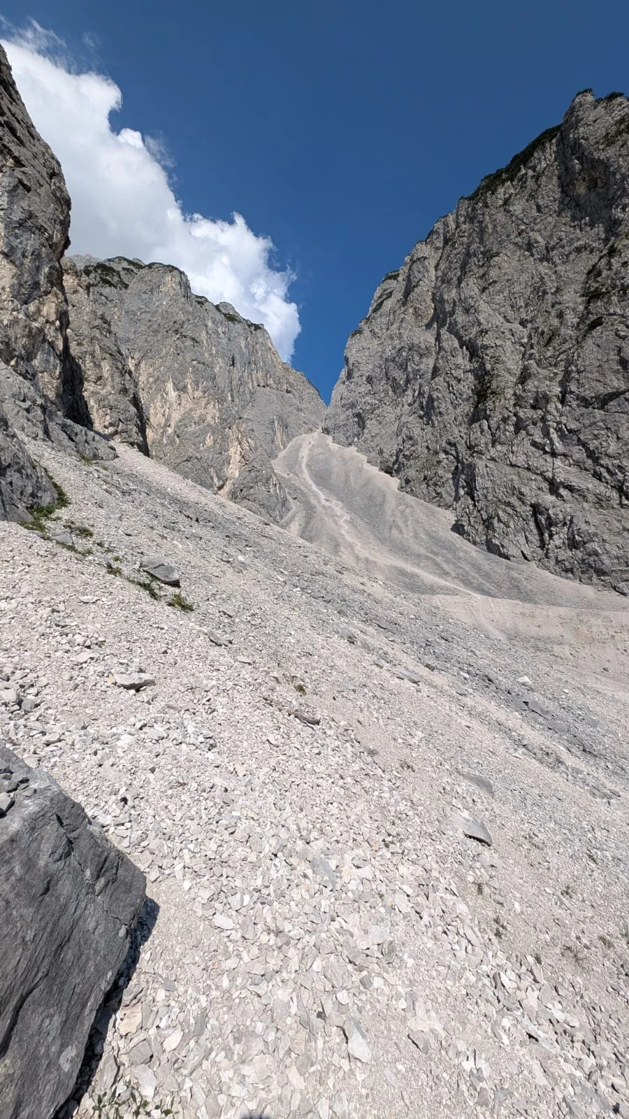 ©  „Schuttreiße des Bettelwurfkars“ – Melanie Loher