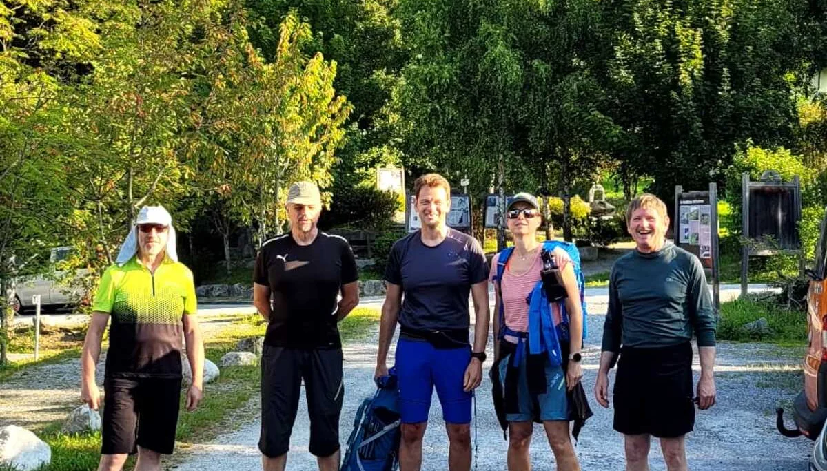 © „Start am Parkplatz Halltal oberhalb von Hall in Tirol“ – Martin Schnellberger