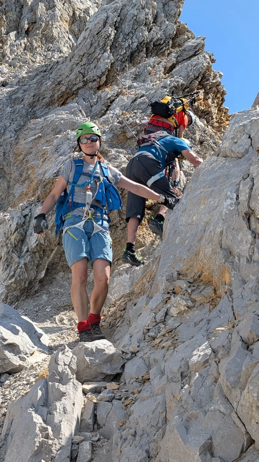 © „Im Abstieg über den Eisengattergrat II“ – Martin Götz