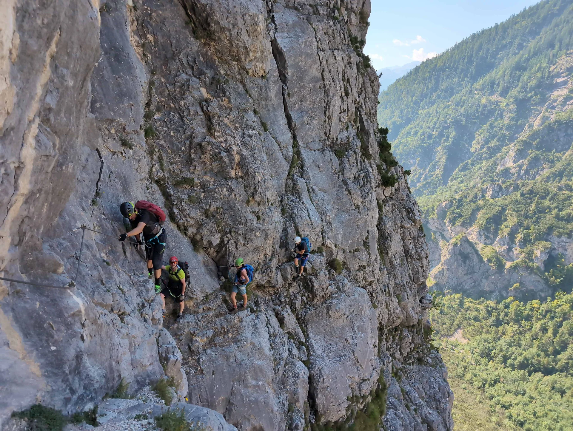 ©  „Im Absamer Klettersteig“ – Martin Götz