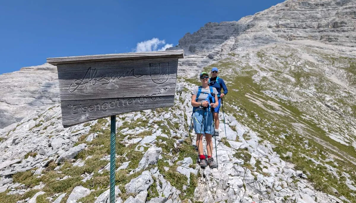 © „Ende des Eisengattergrats“ – Martin Götz