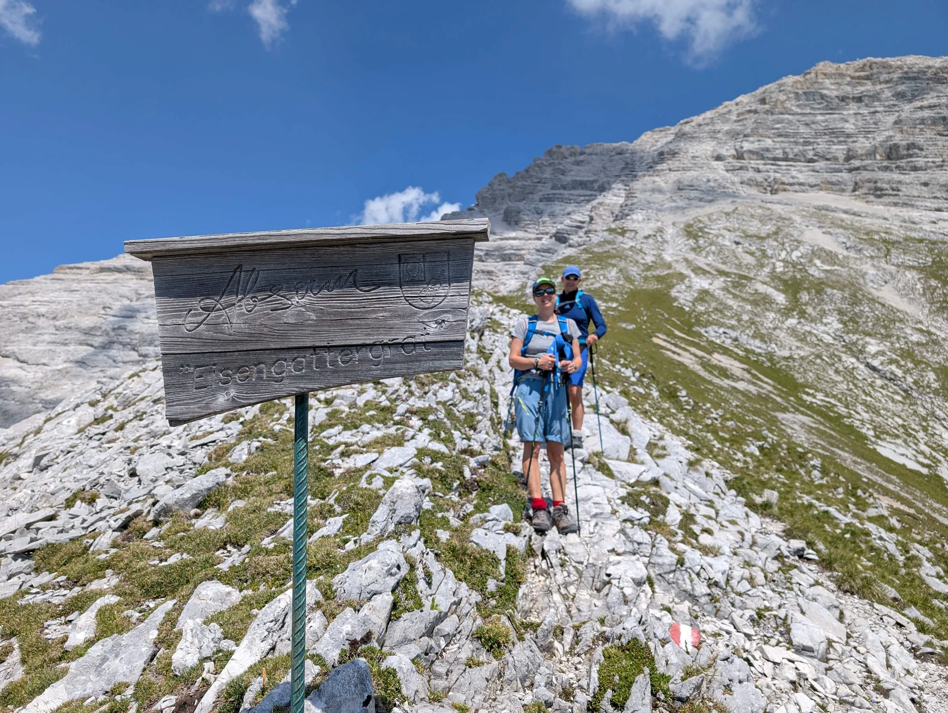 © „Ende des Eisengattergrats“ – Martin Götz