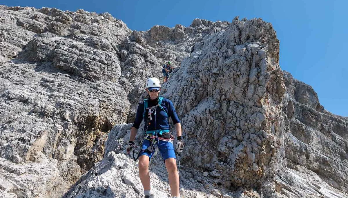© „Im Abstieg über den Eisengattergrat“ – Martin Götz