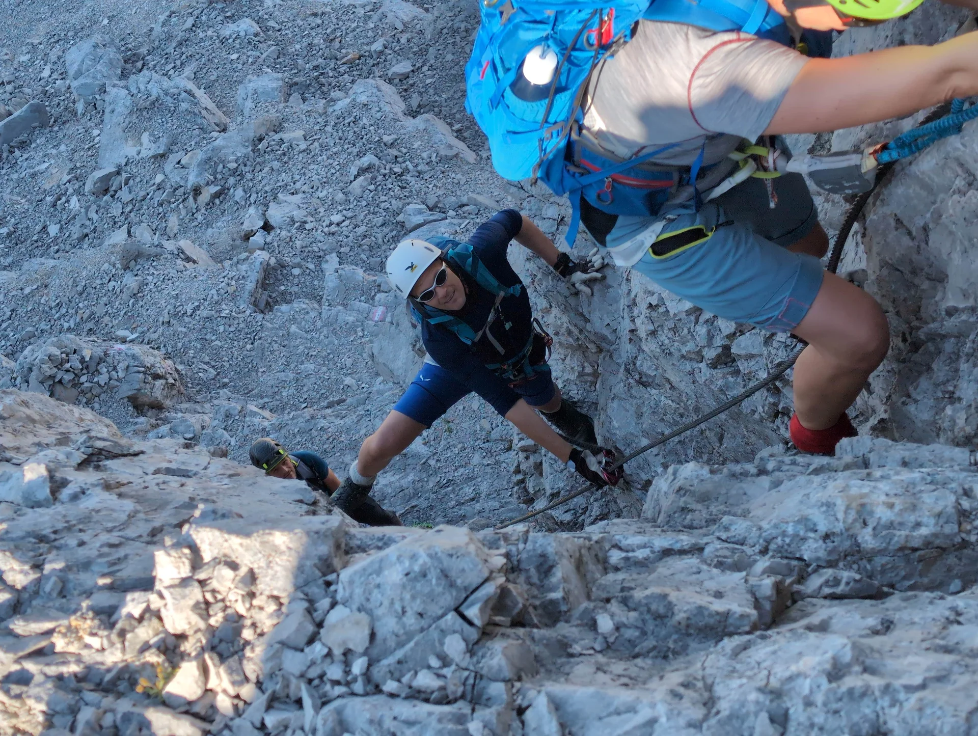 © „Klettersteigabschnitt der Schwierigkeit D“ – Martin Götz