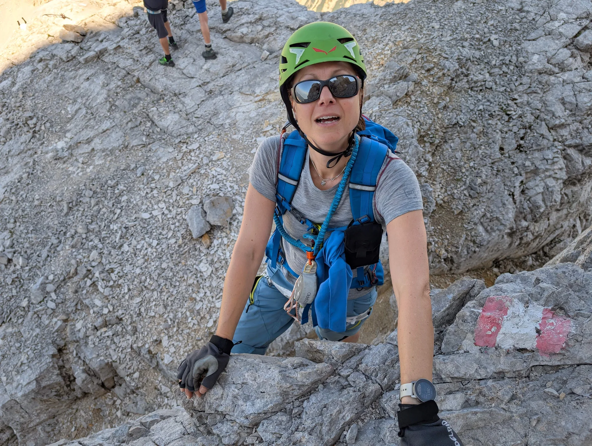 © „Am Ende der Kletterstelle“ – Martin Götz