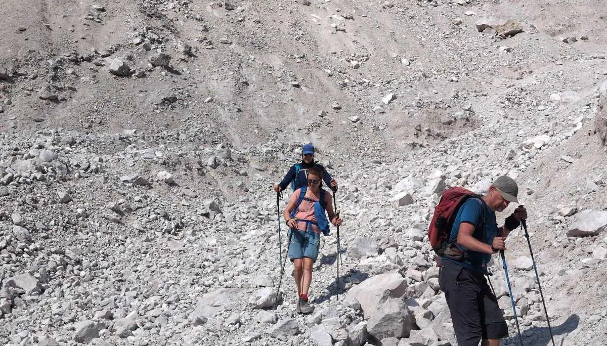 © „Abstieg im Schotter“ – Martin Götz