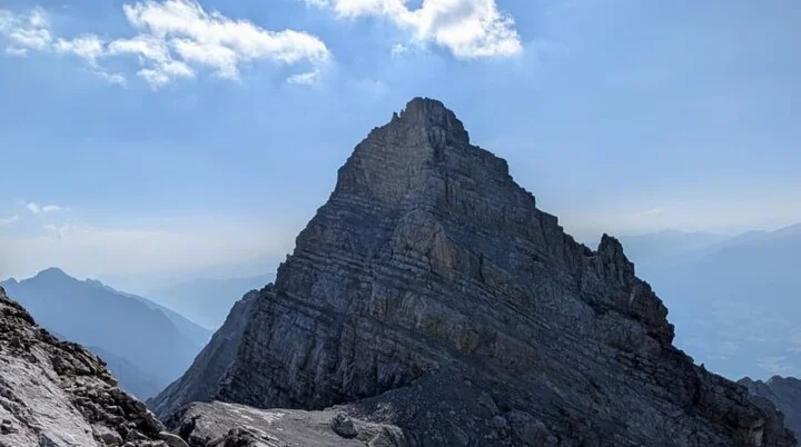 © „Blick auf den Großen Bettelwurf vom Übergang nach dem kleinen Bettelwurf aus“ -Martin Schmidt