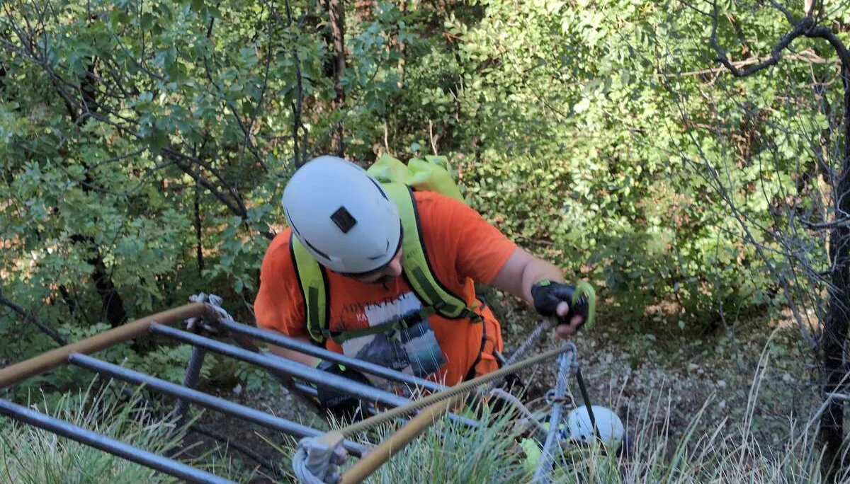 ©  „Im Schnellabstieg zum Parkplatz“ –Martin Götz