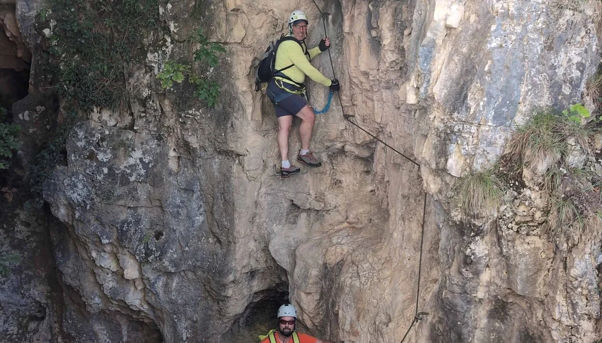 © „Im Via Ferrata Rio Secco“ –  Martin Götz
