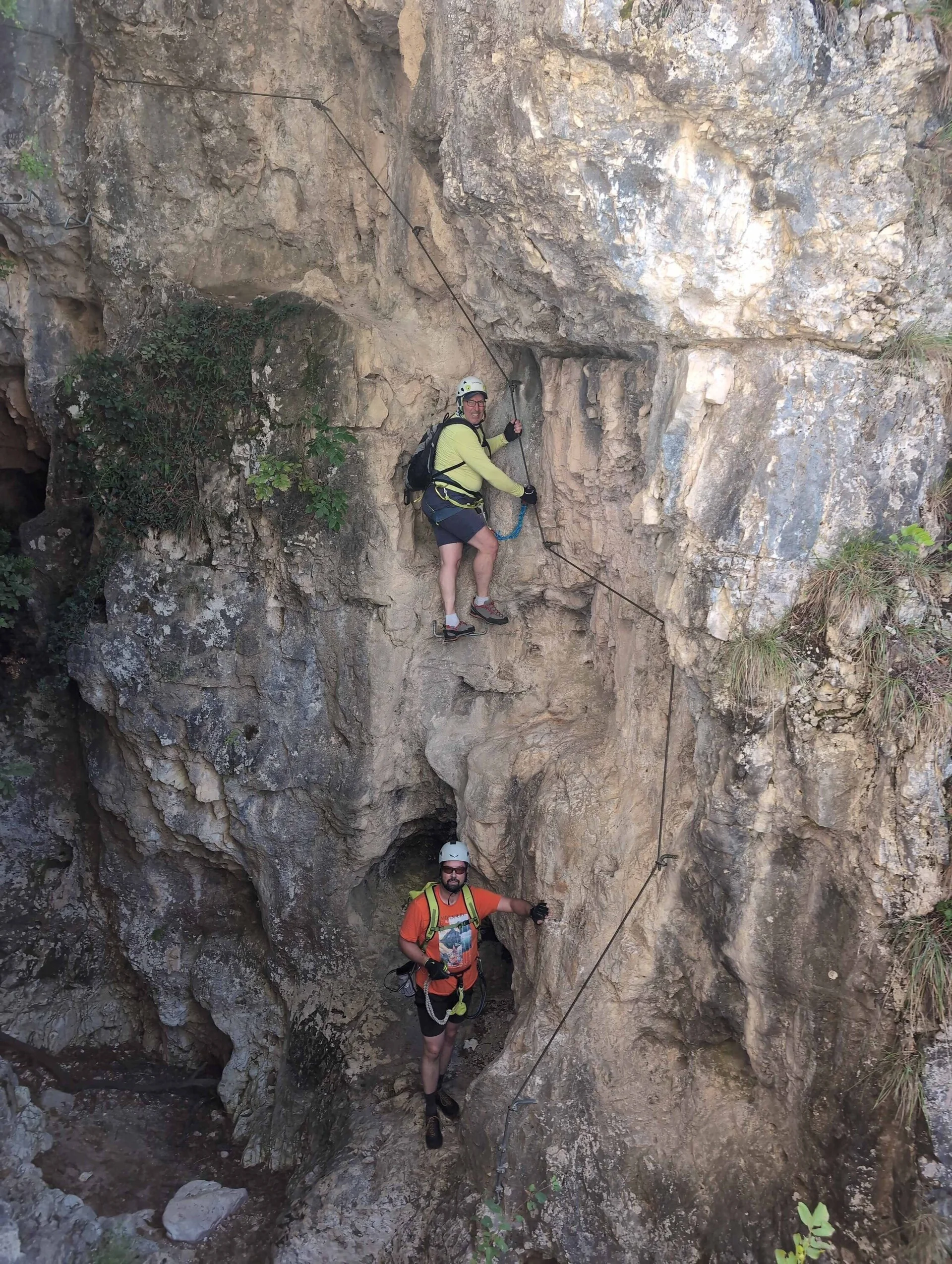 © „Im Via Ferrata Rio Secco“ –  Martin Götz