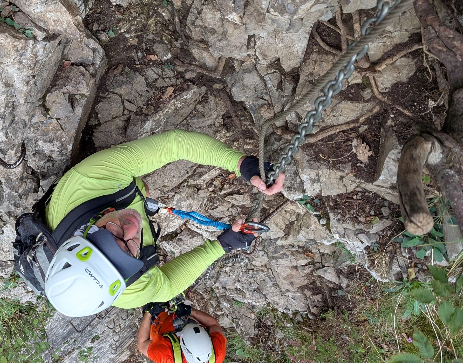 © „Ungewöhnliche Kombination aus Kette und Stahlseil“ –Martin Götz