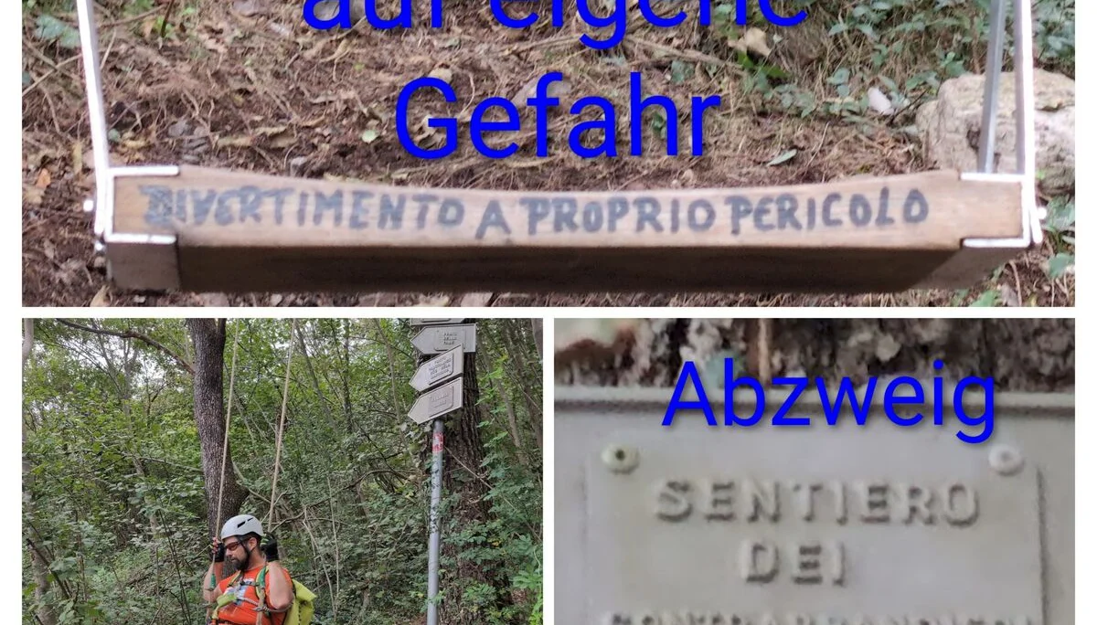 © „Schaukel genau an der Abzweigung zum Schmugglerpfad“ –Martin Götz