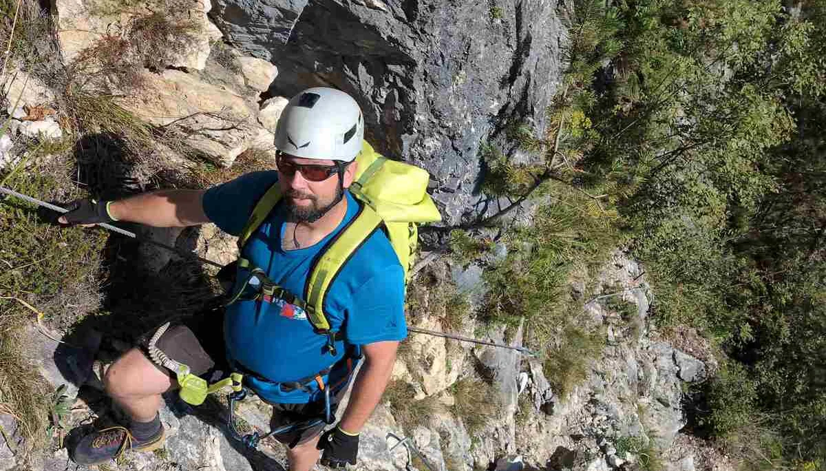 © „Im Via Ferrata dell’ Amicizia“ –Martin Götz
