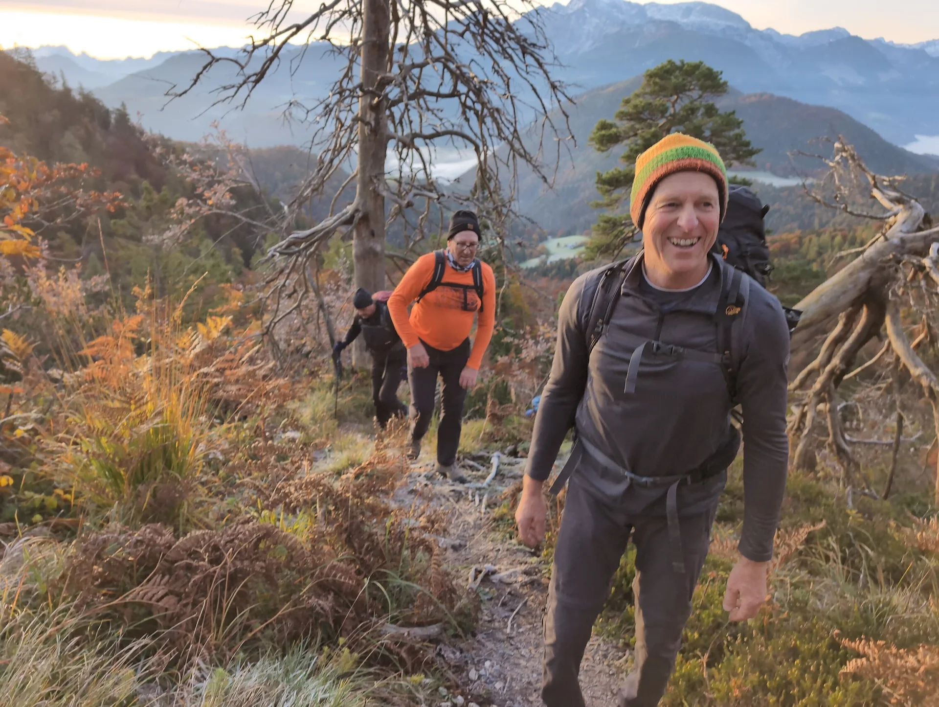 Klettersteig Berchtesgadener Hochthron | © DAV Gangkofen\Martin Götz - Im Grubenpfad – Übergang vom Wald zum Felsgelände