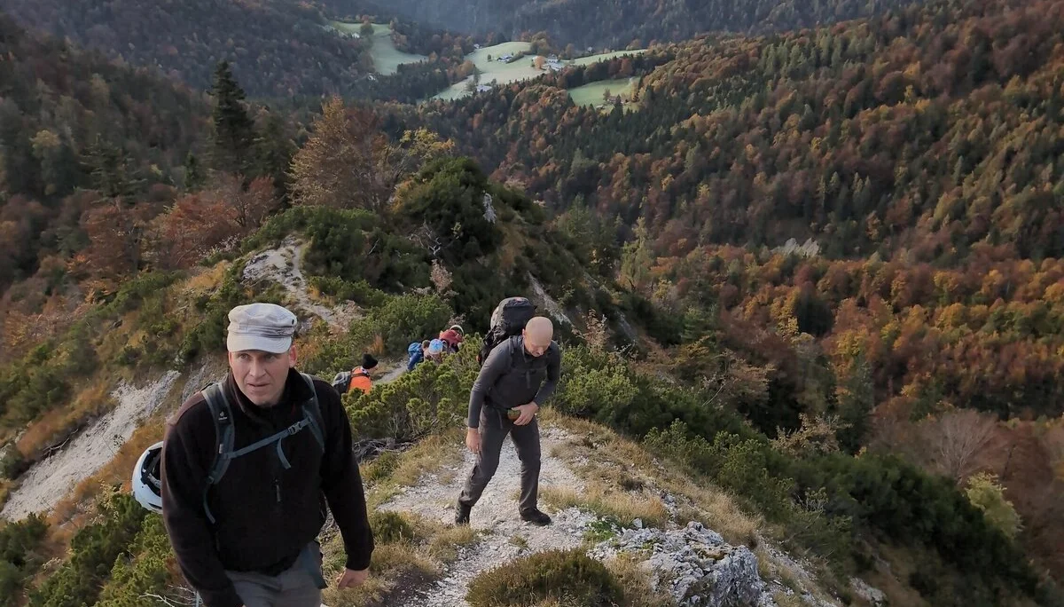 Klettersteig Berchtesgadener Hochthron | © DAV Gangkofen\Martin Götz - Im Grubenpfad