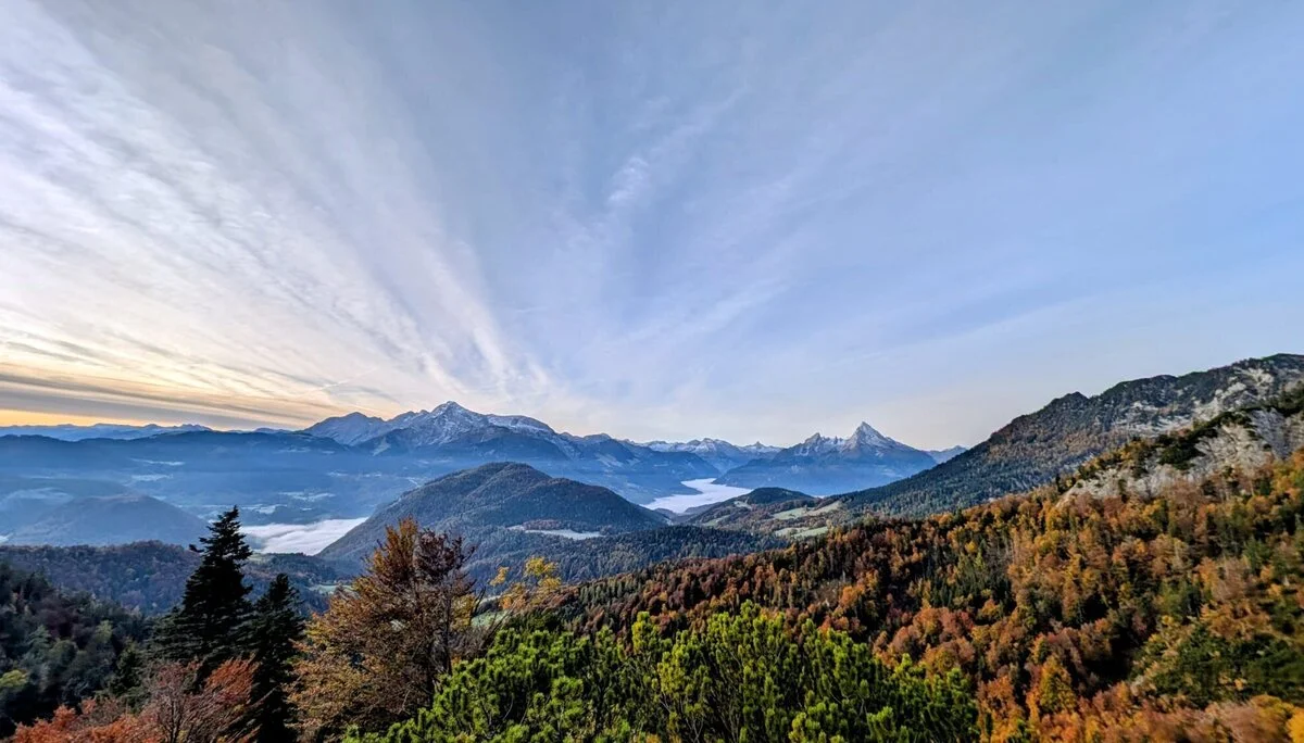 Klettersteig Berchtesgadener Hochthron | © DAV Gangkofen\Martin Schmidt - Herbstimpressionen II 