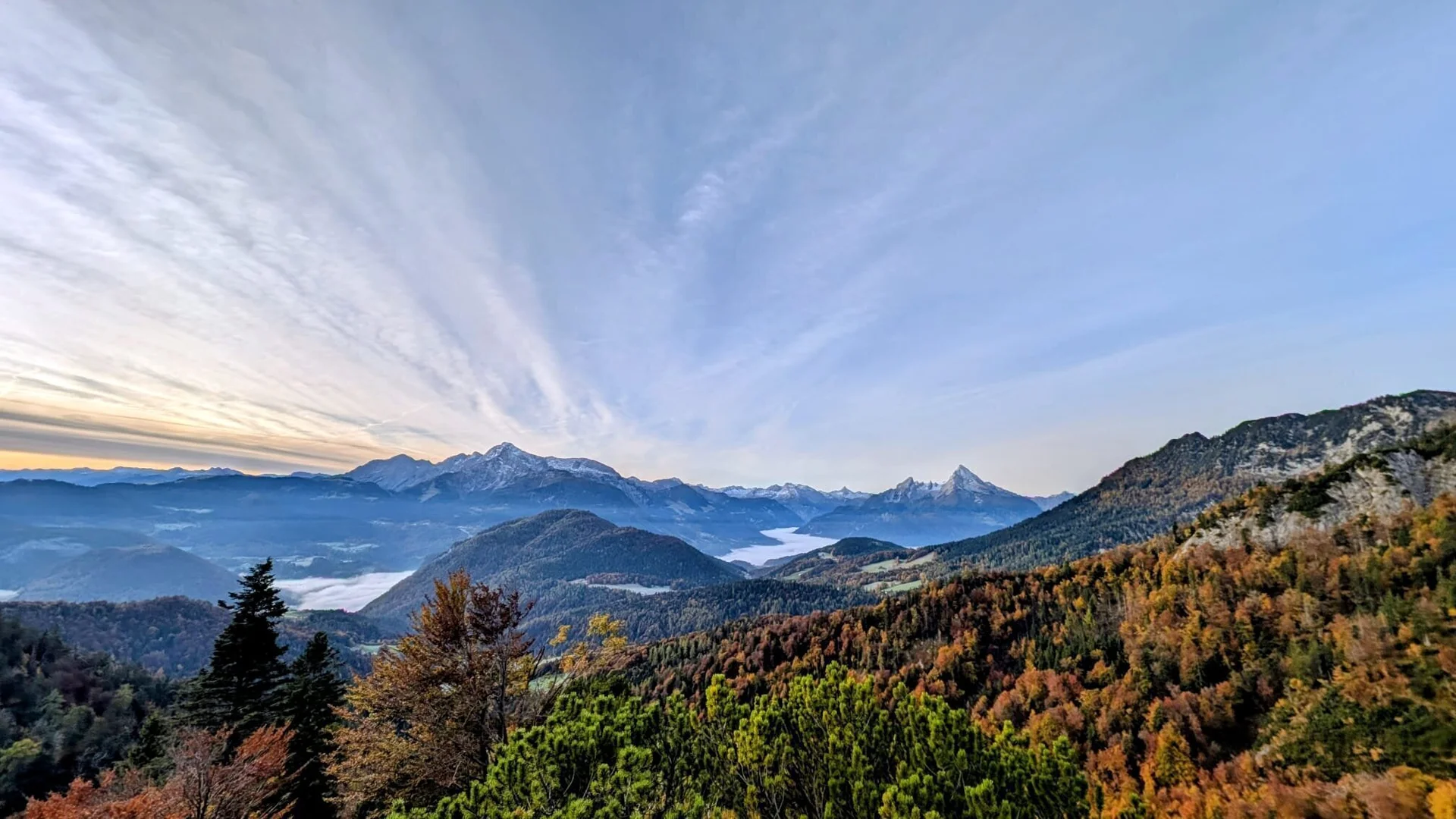 Klettersteig Berchtesgadener Hochthron | © DAV Gangkofen\Martin Schmidt - Herbstimpressionen II 
