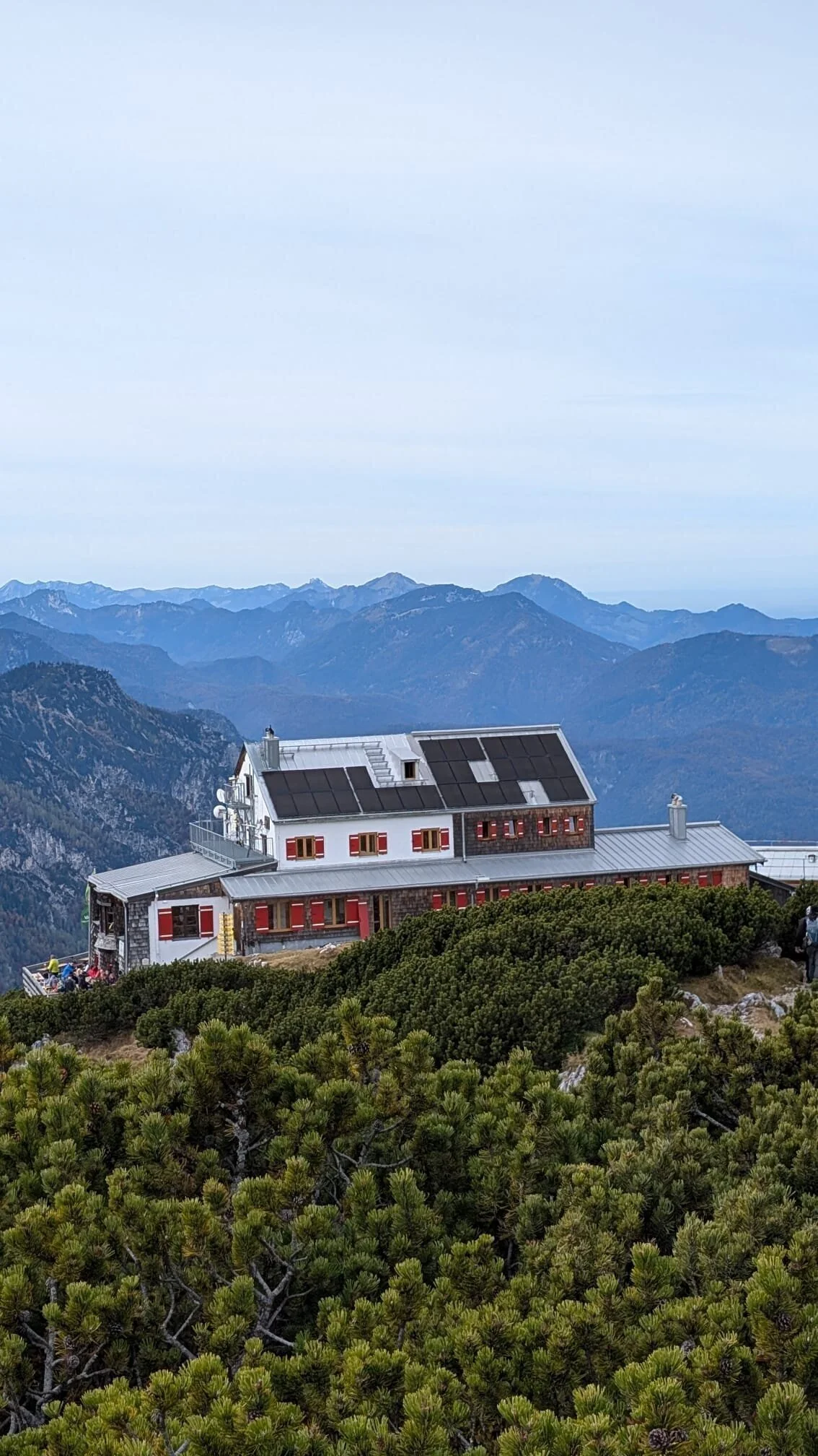 Klettersteig Berchtesgadener Hochthron | © DAV Gangkofen\Martin Götz - Blick auf das Stöhrhaus