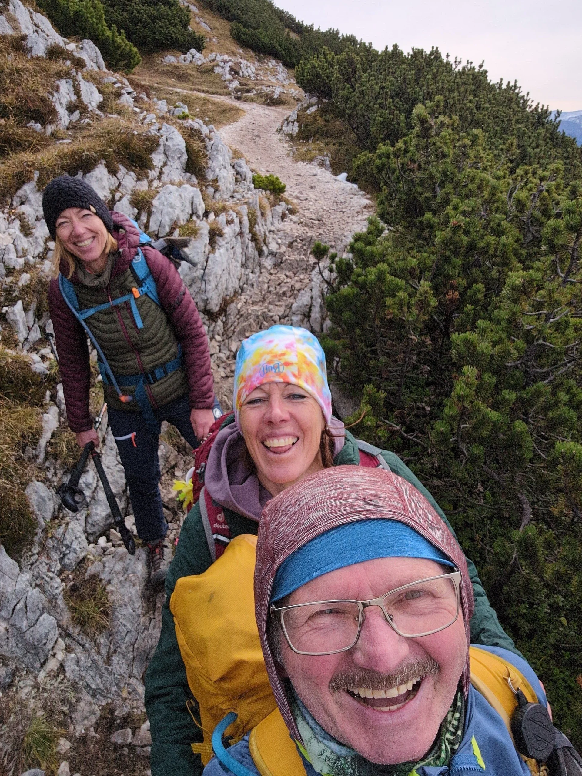 Klettersteig Berchtesgadener Hochthron | © DAV Gangkofen\Martin Götz - Im Abstieg zum Stöhrhaus