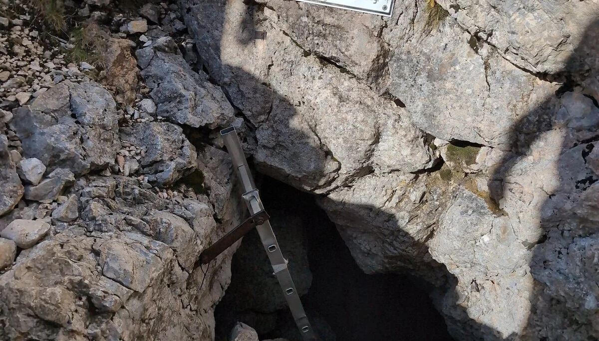 Klettersteig Berchtesgadener Hochthron | © DAV Gangkofen\Martin Götz - Einstieg ins Mittaglochs