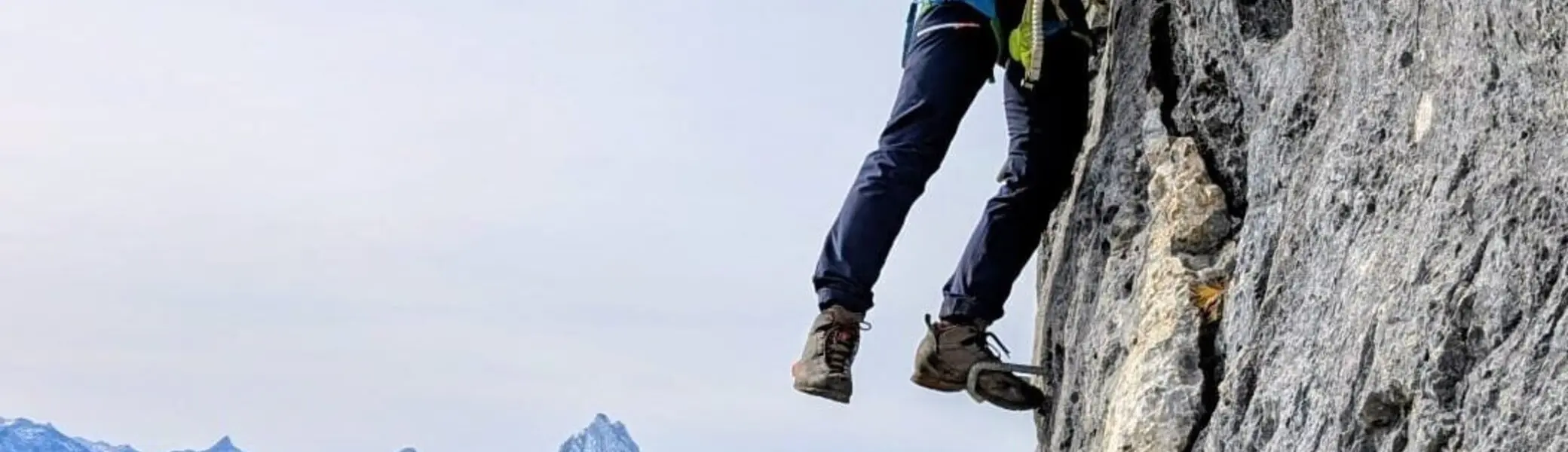 Klettersteig Berchtesgadener Hochthron | © DAV Gangkofen\Martin Schmidt - Im Fotoquergang – im Hintergrund der Watzmann