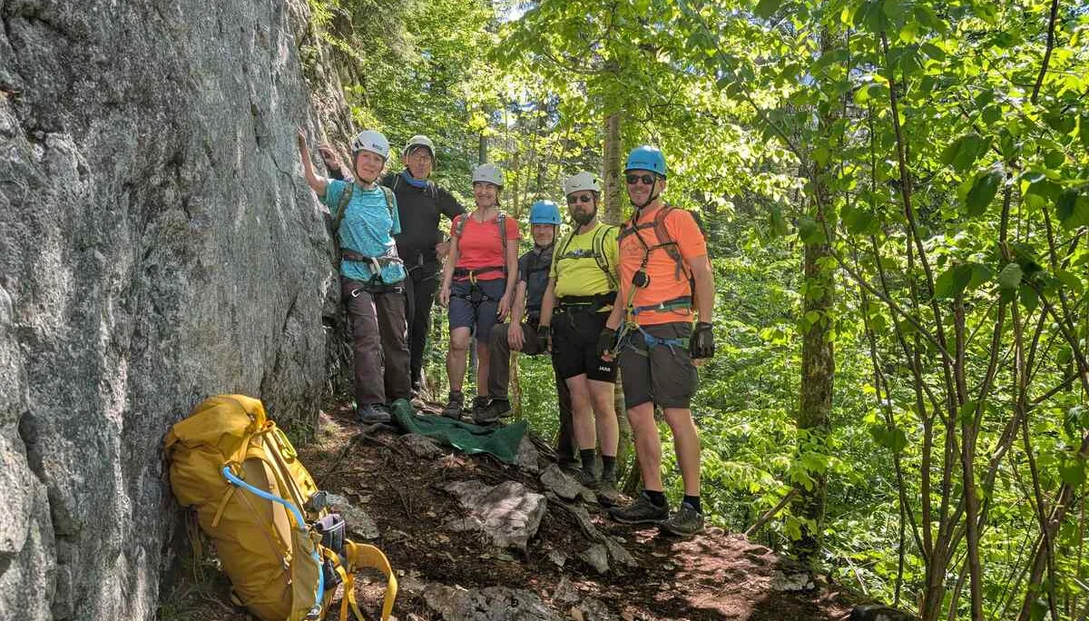 © (Martin Götz) Im Klettergarten