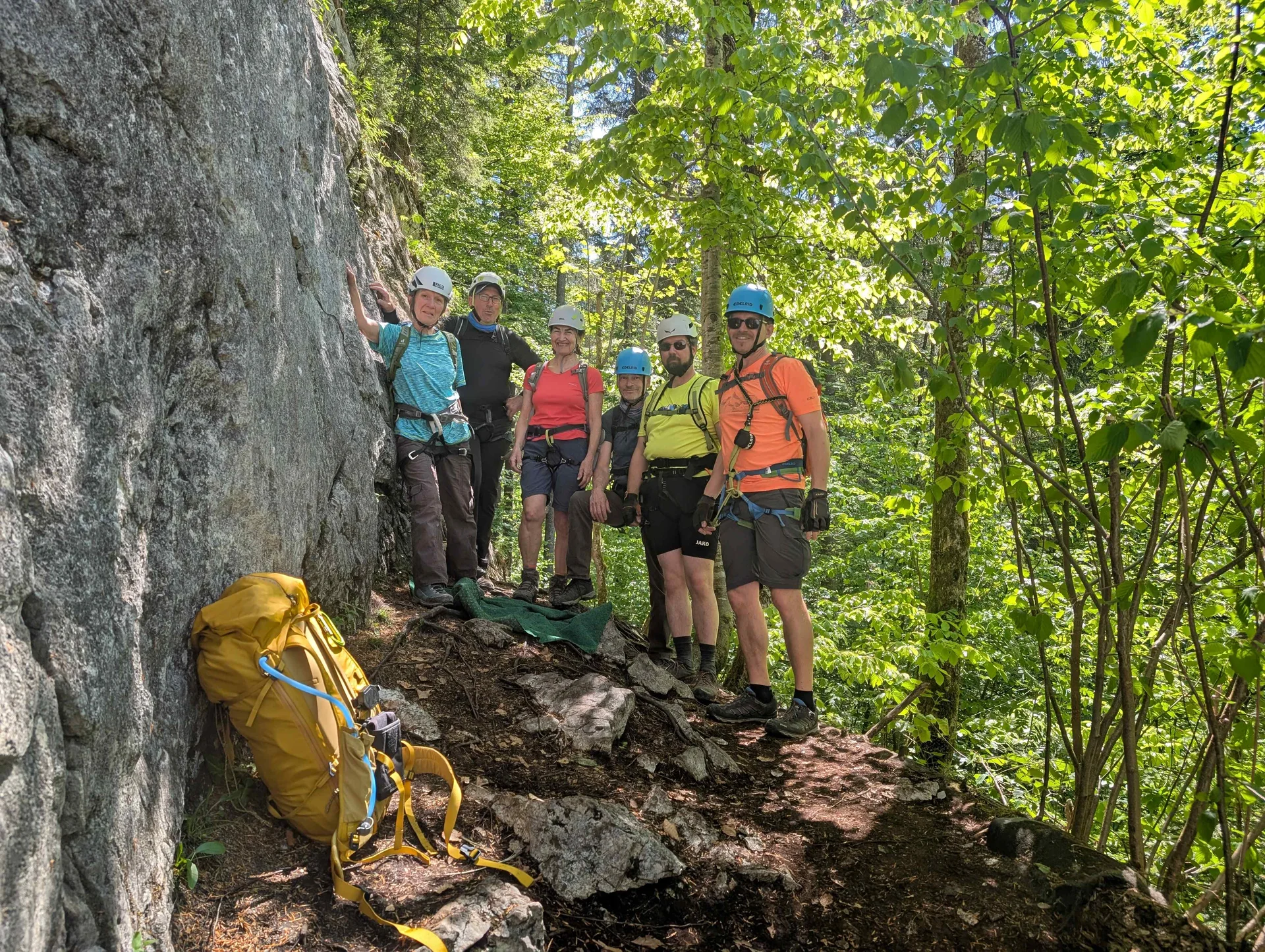 © (Martin Götz) Im Klettergarten