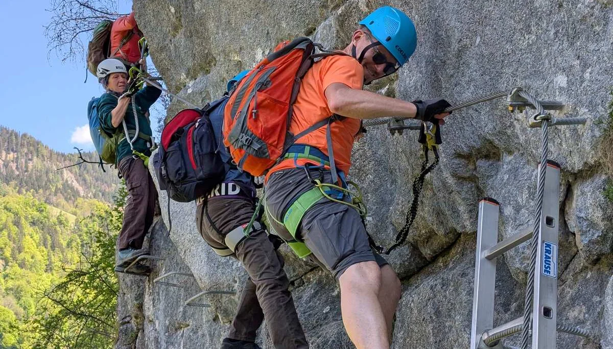 © (Martin Götz) “Im Klettersteig Gamskitz“