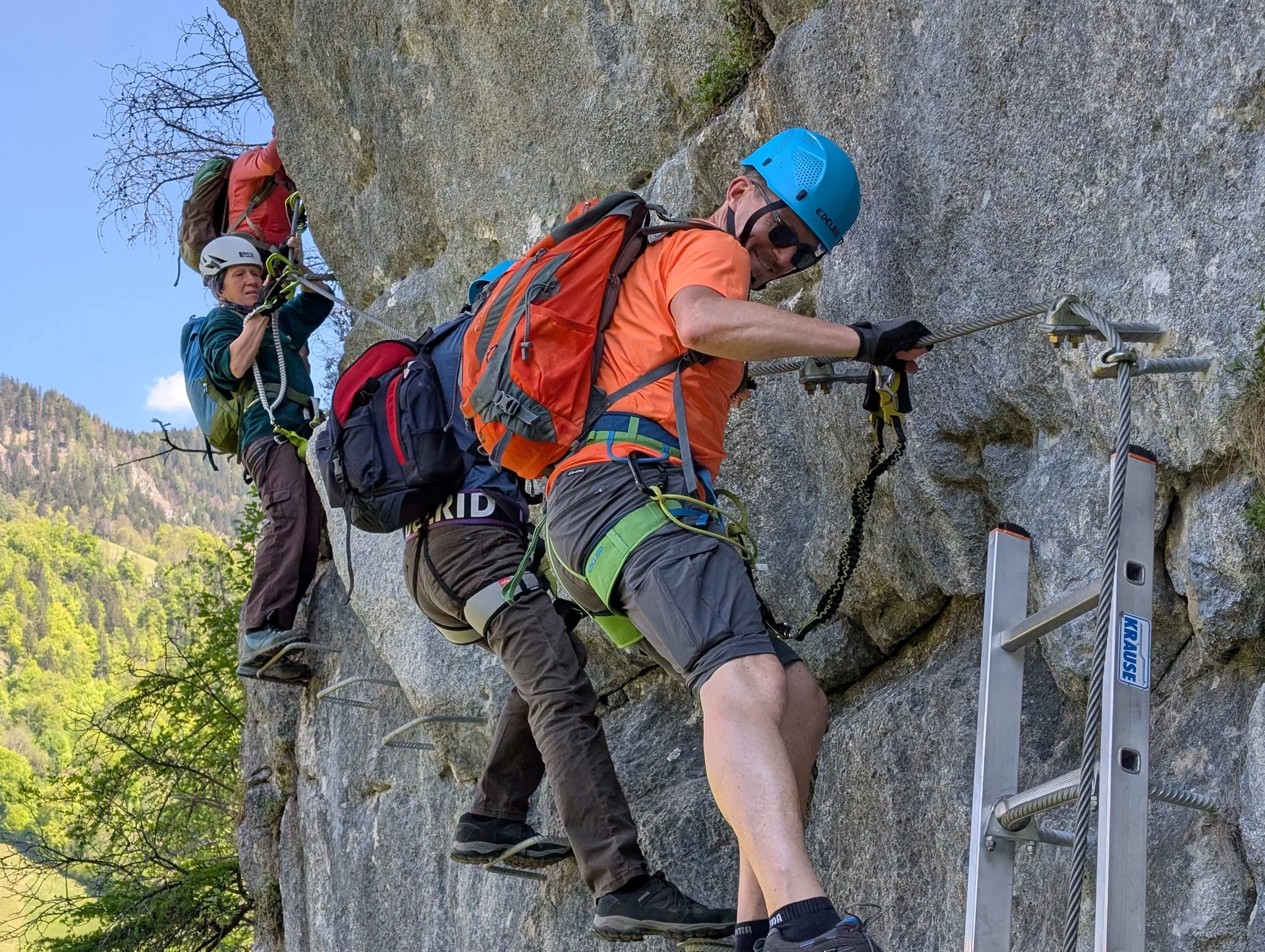 © (Martin Götz) “Im Klettersteig Gamskitz“