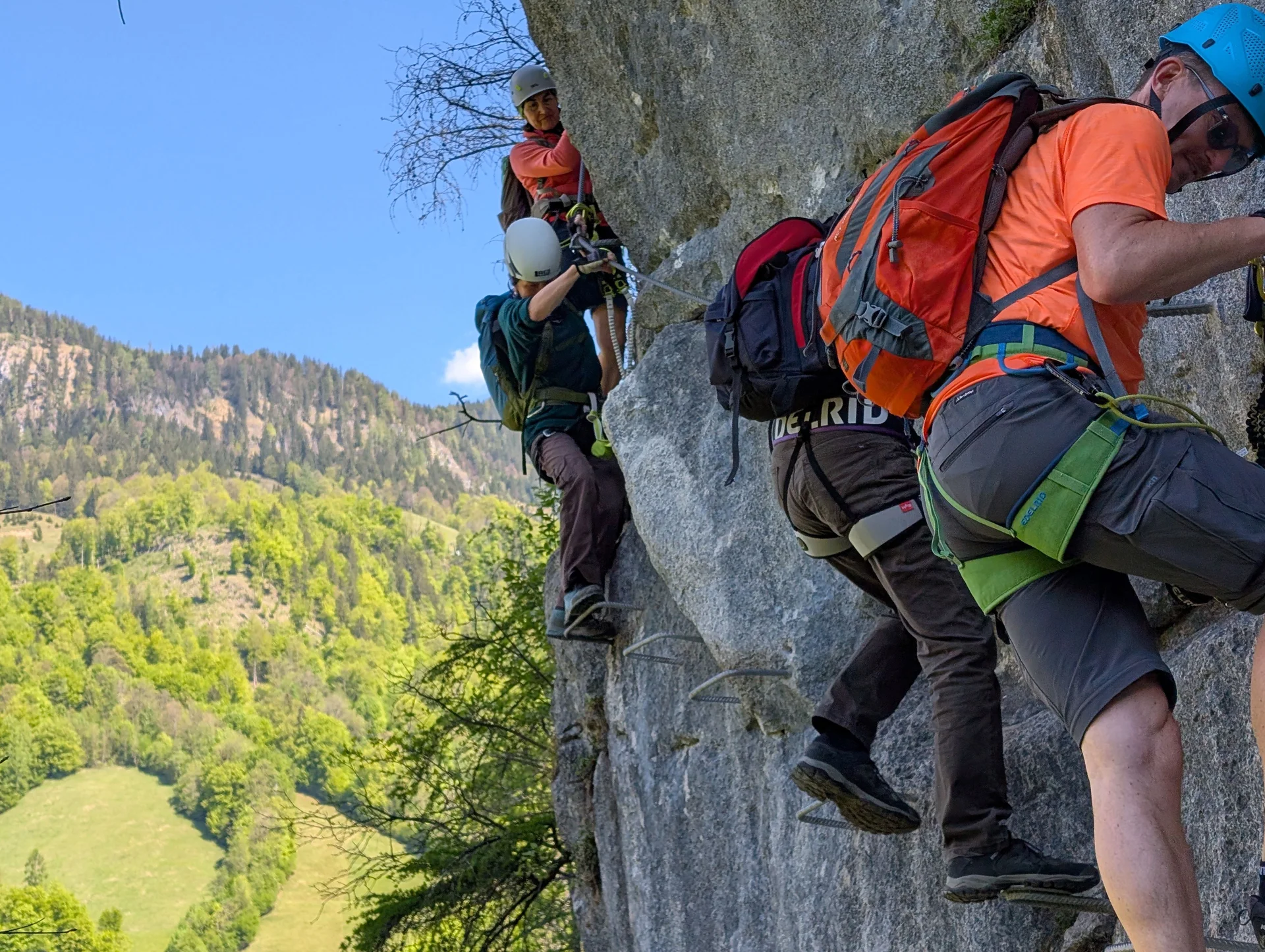 © (Martin Götz) „Start am Parkplatz in Weißbach“