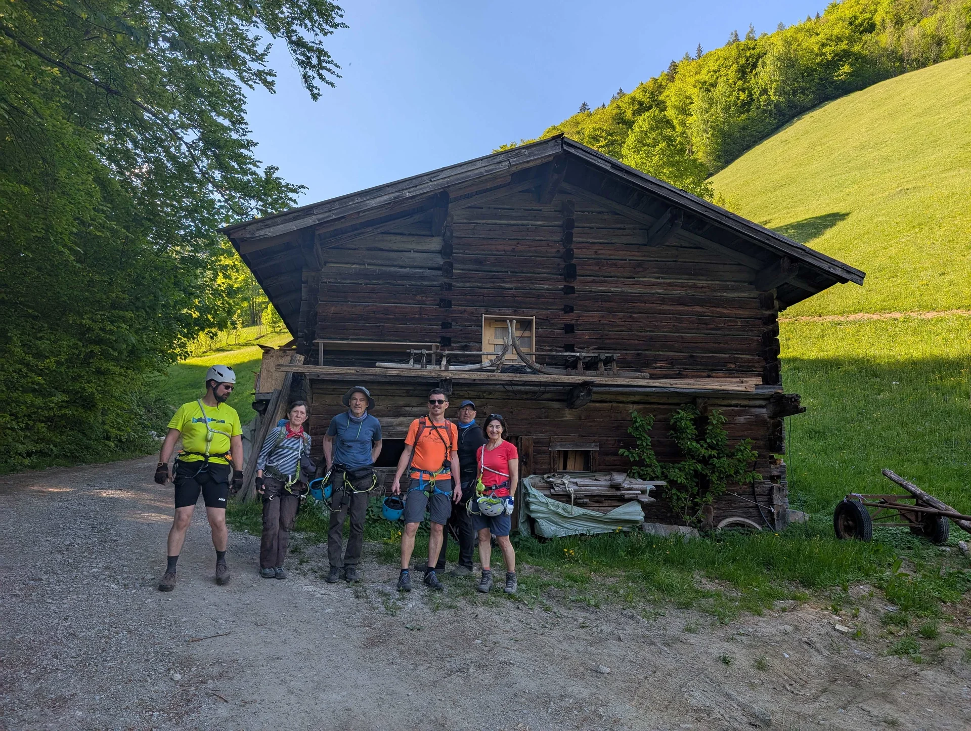 © (Martin Götz) Im Abstieg vom KS Zahme Gams