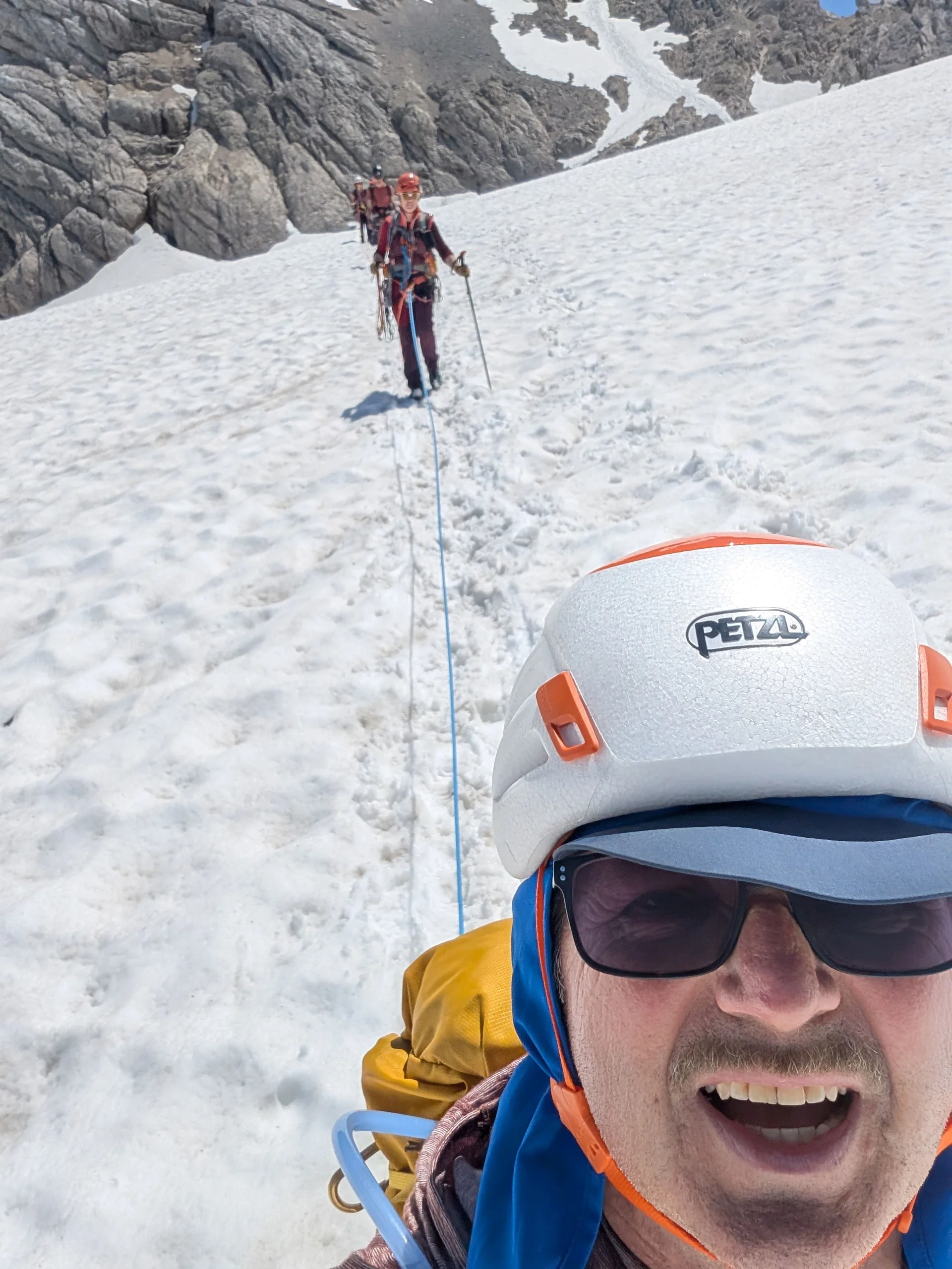 © „Auf dem Gosaugletscher Richtung Adamekhütte“ – Martin Götz