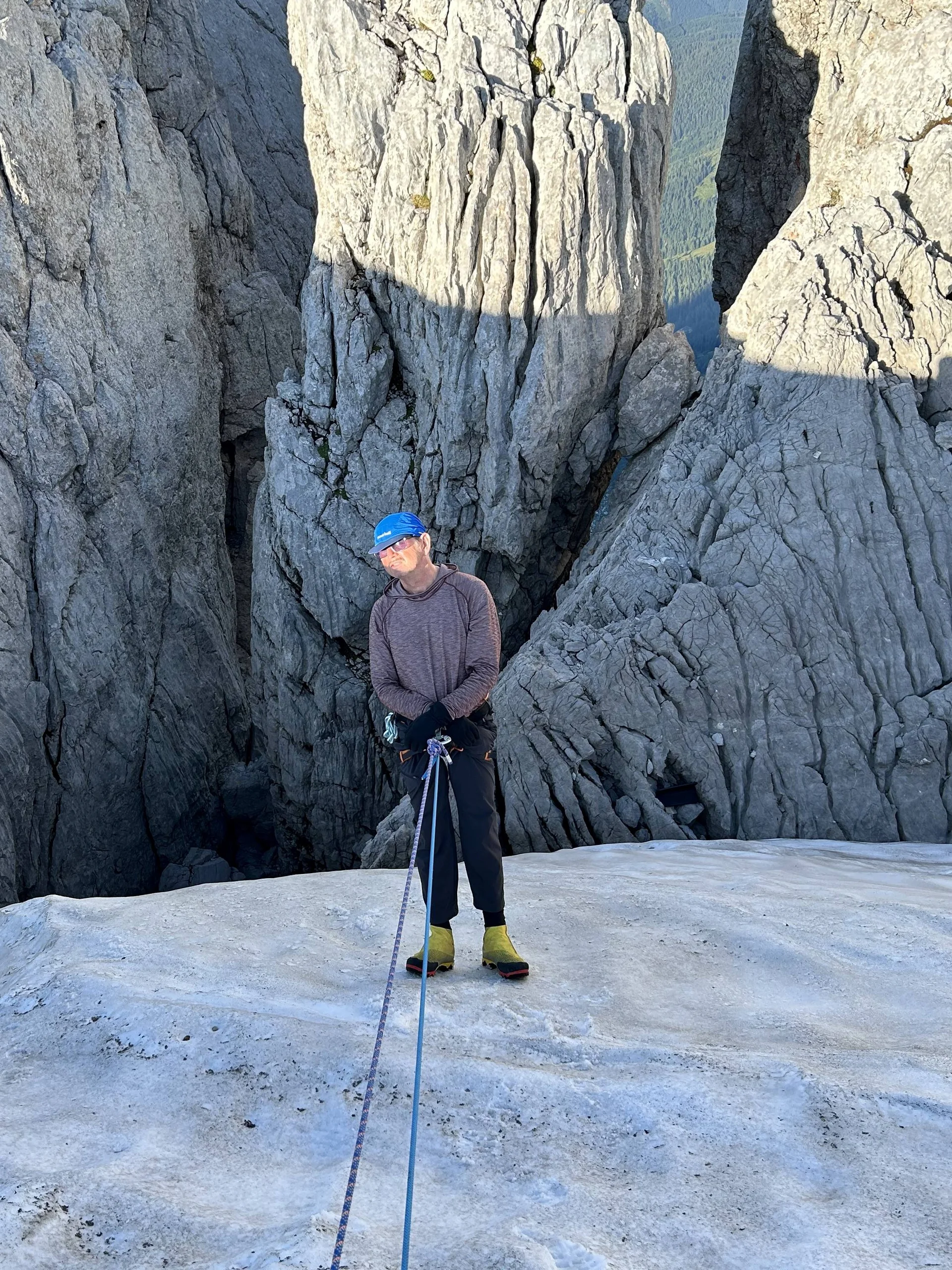© „Üben Mannschaftszug in der Nähe der Seethalerhütte “ – Tanja Johannes