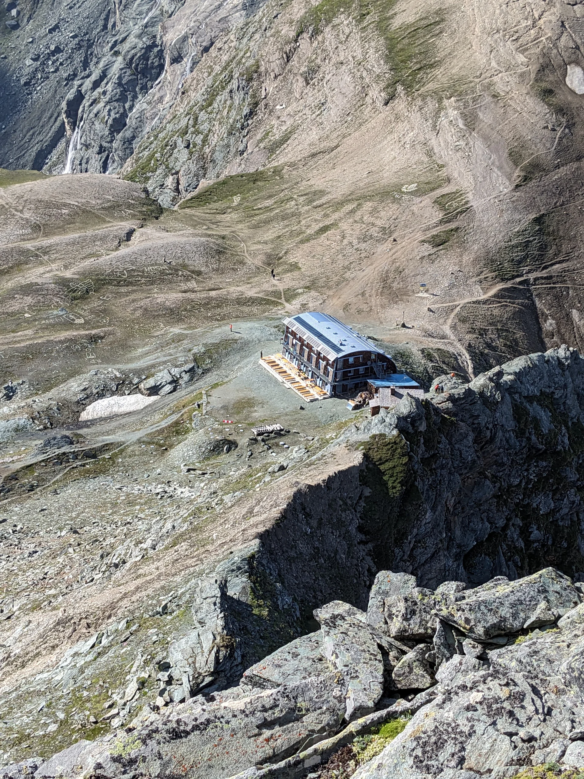 © (DAV-Gangkofen) - Blick hinunter zur Stüdlhütte